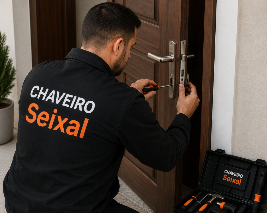 Chaveiro Seixal 24 horas abertura de portas e mudança de fechaduras